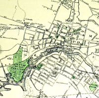 Piece of Waltham Map